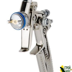 Spray Gun HVLP II MINI professional, 0.8mm nozzle, plastic upper tank 250 ml., 2-2.5bar PT-0128 Intertool