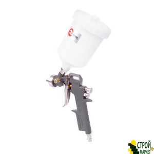 HP spray gun, nozzle of 1.5mm, an upper plastic tank 600ml, 5bar PT-0204 Intertool