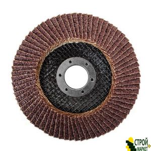 Flap grinding disc 115 * 22mm, grain K40 BT-0104 Intertool