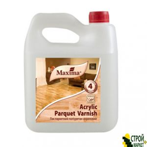 Acrylic parquet lacquer glossy, 2.5 l Maxima