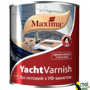 Алкидно-уретановый яхтный лак матовый, 2.5 л Maxima