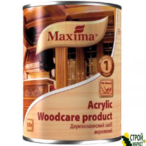 Means the wood-acrylic oak, 0.75 l Maxima