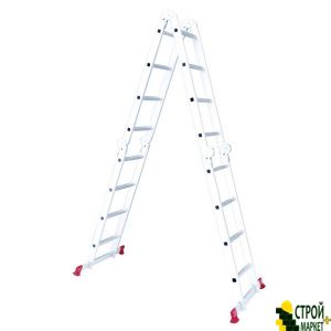 Aluminum ladders multifunctional transformer 4 * 4stup. 4.62m LT-0029 Intertool