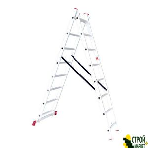 Aluminum Ladder 2 section versatile fold-2 * 8stup. 3.69m LT-0208 Intertool