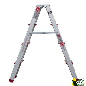 Stepladder aluminum-sided 4-speed, height 880mm LT-1104 Intertool