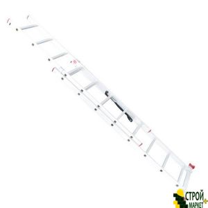 Aluminum Ladder 2 section versatile fold-2 * 8stup. 3.69m LT-0208 Intertool