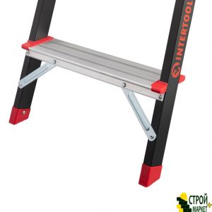 Stepladder 8 steps, for collection tray, steel profile, the height of the upper stage 1720 mm 527h1437h2221mm, 150kg LT-0058 Intertool