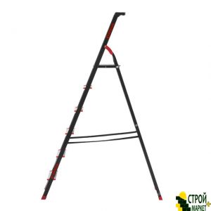 Stepladder 6 steps for collection tray, steel profile, the height of the upper stage 1280mm, 481h1138h1787mm, 150kg LT-0056 Intertool