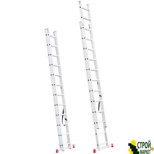 Aluminum Ladder 2 section versatile fold-2 * 12stup. 5.93m LT-0212 Intertool