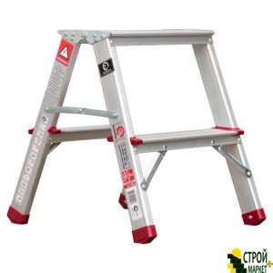 Aluminum stepladder bilateral 2 stage, height 440mm LT-1102 Intertool