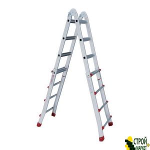 Aluminum ladders foldaway telescopic universal 4 * 4 stupas. 4.20m LT-2044 Intertool