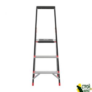 Stepladder 3 steps for collection tray, steel profile, the height of the upper stage 630mm, 409h667h1132mm, 150kg LT-0053 Intertool