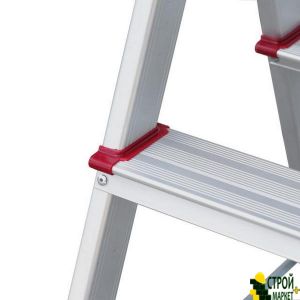 Stepladder 3 steps aluminum-sided, height 660mm LT-1103 Intertool