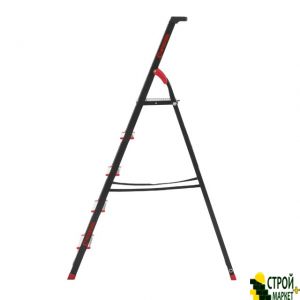 Stepladder 5 steps, for collection tray, steel profile, the height of the upper stage 1064mm, 457h893h1568mm, 150kg LT-0055 Intertool