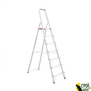 Aluminum Stepladder 7 steps to a platform height of 1500 mm LT-1007 Intertool