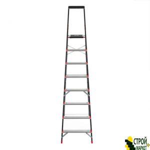 Stepladder 8 steps, for collection tray, steel profile, the height of the upper stage 1720 mm 527h1437h2221mm, 150kg LT-0058 Intertool