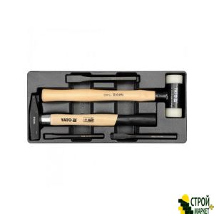 Insert tool tray for tool box with a set of hammers and chisels YT-5540 Yato