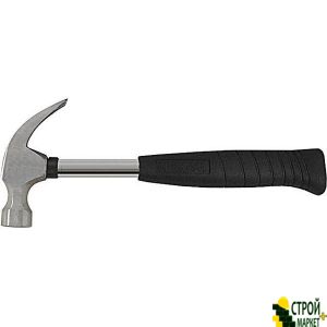 Carpenter hammer with a claw hammer 450g. a metal handle HT-0224 Intertool