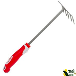 Garden rake * 245 mm 118 mm with a combined handle FT-0032 FT-0032 Intertool