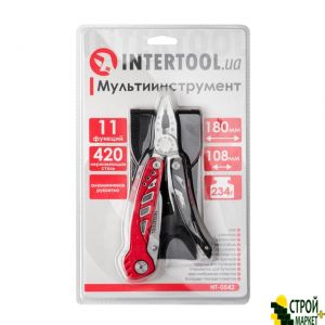 Multitool 180 mm, 11 to 1 HT-0542 Intertool