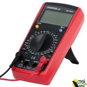 Digital multimeter CAT III-600V -CAT II-1000B MD-0002 Intertool