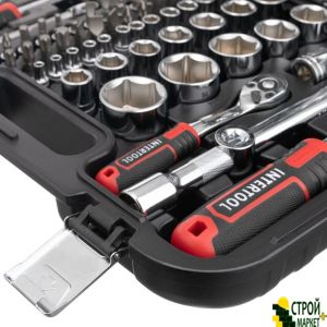 Набір інструментів 1/2 "& 1/4", 82ед., Cr-V STORM ET-8082 Intertool