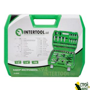 Tool set 1/2 and 1/4 94ed, Cr-V ET-6094SP Intertool