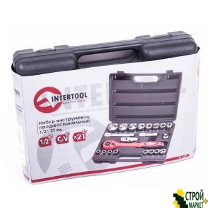 Professional toolset 21ed., 1/2, Cr-V. ET-6021 Intertool