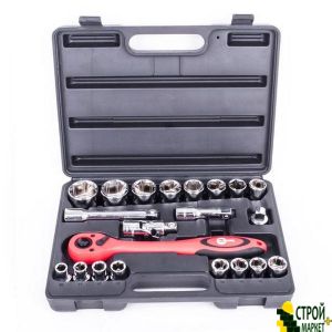 Professional toolset 21ed., 1/2, Cr-V. ET-6021 Intertool