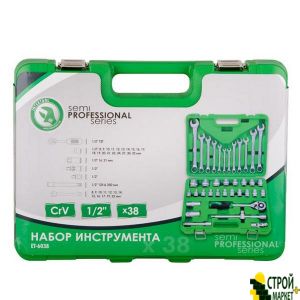 38ed set of tools. 1/2 Cr-V. ET-6038SP Intertool