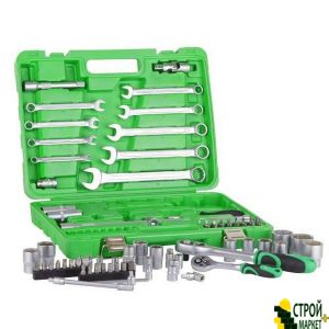 Tool set 1/2 and 1/4; 82ed, Cr-V ET-6082SP Intertool