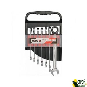 Set of keys combined with ratchet 10-19 mm 7 piece YT-0208 Yato