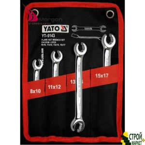 Set of combined keys 8-17 mm 4 object YT-0143 Yato