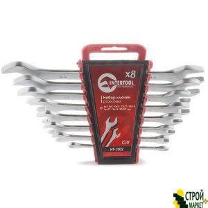 Set carob keys 8pcs., 6-22mm Cr.-V. HT-1002 Intertool