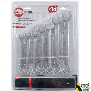 Set of keys combined 12p. 6-14,17,19,22 mm, DIN3113, STORM XT-1004 Intertool