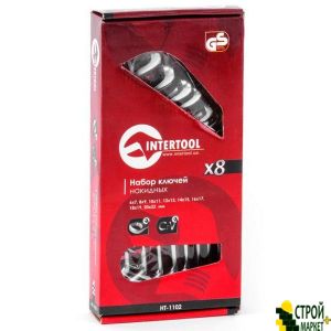 Keyset flare 8ed., 6-22mm Cr-V HT-1102 Intertool