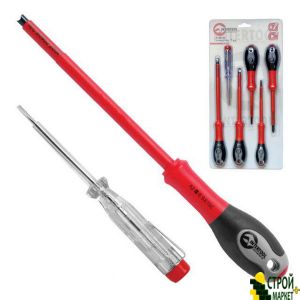 Set 6ed screwdrivers. 1000V VT-2107 Intertool