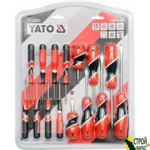 Phillips screwdriver set, flat, Torx YT-25981 Yato