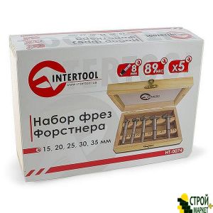 Набор фрез Форстнера, 5 шт. HT-0074 Intertool