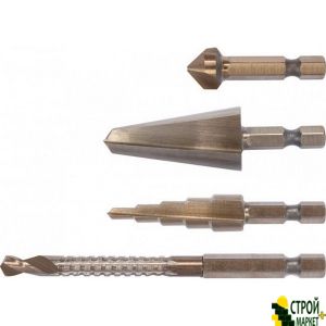 Universal set of drill bits with hexagonal shank Metal YT-44705 Yato