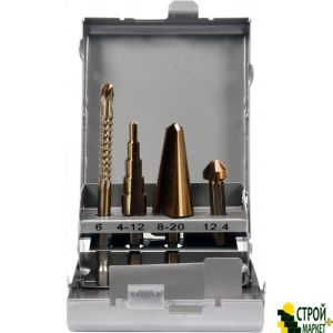 Universal set of drill bits with hexagonal shank Metal YT-44705 Yato