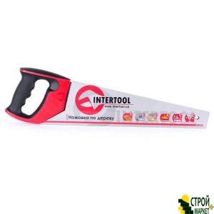 Hacksaw on wood 400mm with a red-hot teeth, sharpening 3rd 7 tooth. * 1 HT-3104 Intertool