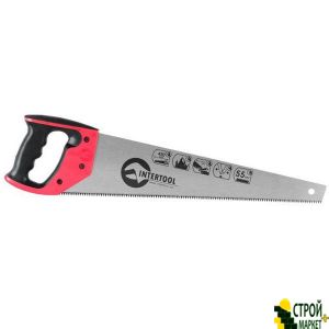 Hacksaw on wood 450mm with a red-hot teeth, sharpening 3rd 7 tooth. * 1 HT-3105 Intertool