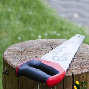 Hacksaw on wood 400mm with a red-hot teeth, sharpening 3rd 7 tooth. * 1 HT-3104 Intertool