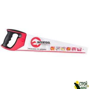 Hacksaw on wood 450mm with a red-hot teeth, sharpening 3rd 7 tooth. * 1 HT-3105 Intertool