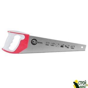 Hacksaw on wood 450mm with a red-hot teeth, sharpening 3rd 11 teeth. * 1 HT-3162 Intertool