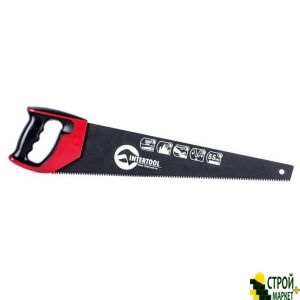 Hacksaw wood 500mm Teflon coated red-hot tooth 3rd HT-3109 Grind Intertool