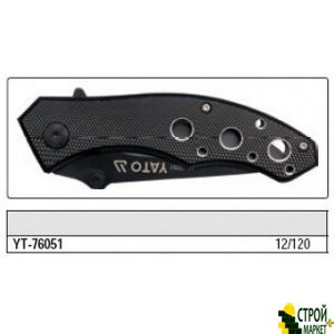 Folding knife 190 mm Yato YT-76051