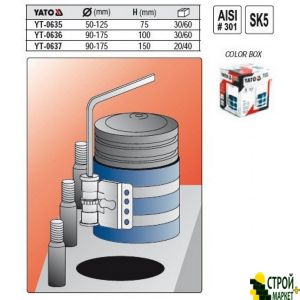 Crimping piston rings 90-175mm YT-0637 Yato