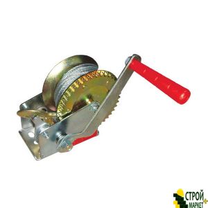 The winch drum lever steel cable pulling force of 450 kg GT1454 Intertool